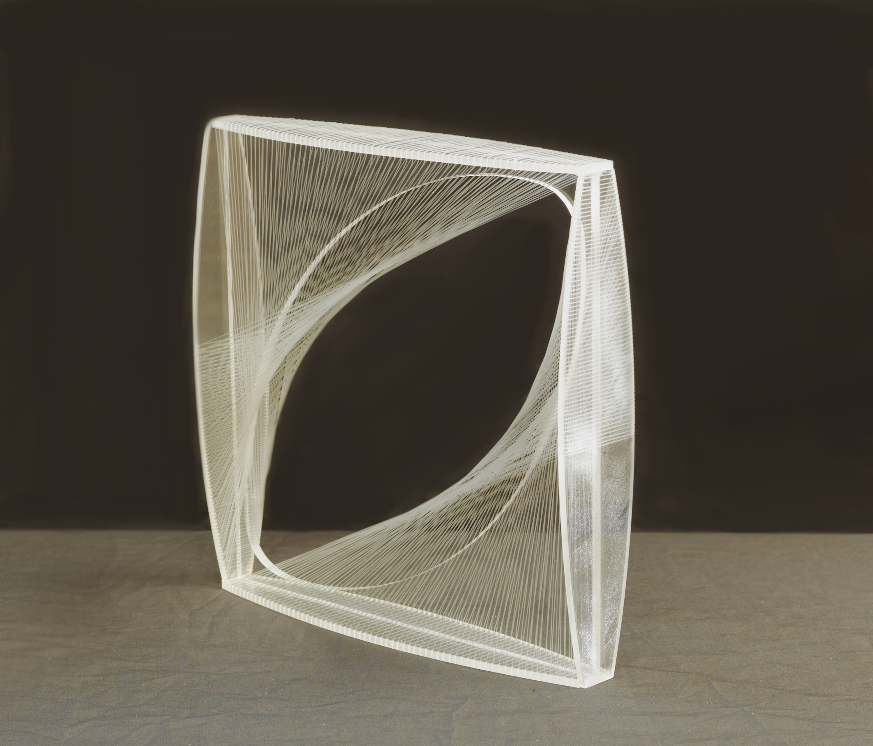 Naum Gabo | Linear Construction in Space No.1, 1965 | Art Basel
