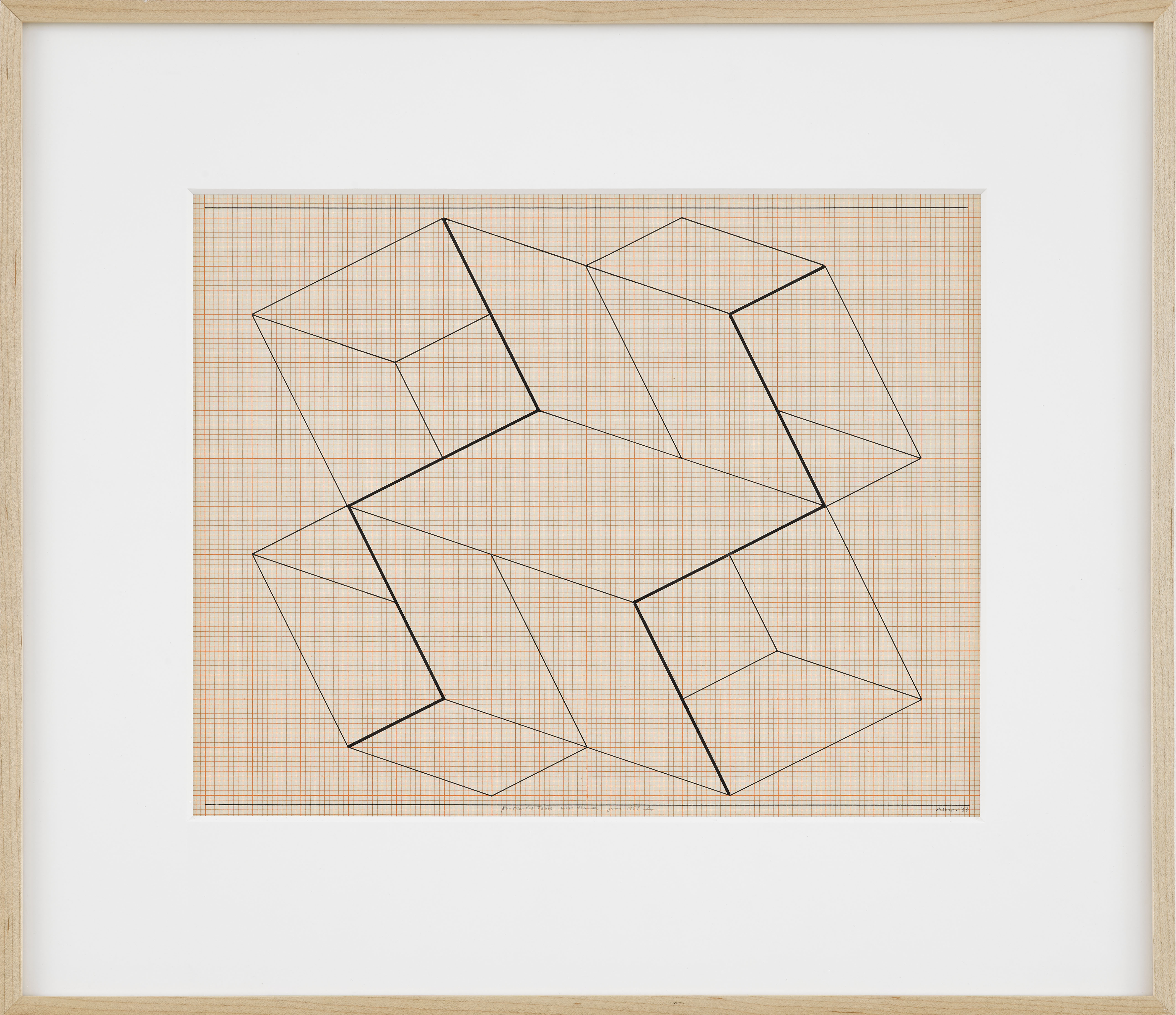 Josef Albers | Structural Constellation (JAAF: 1954.3.1