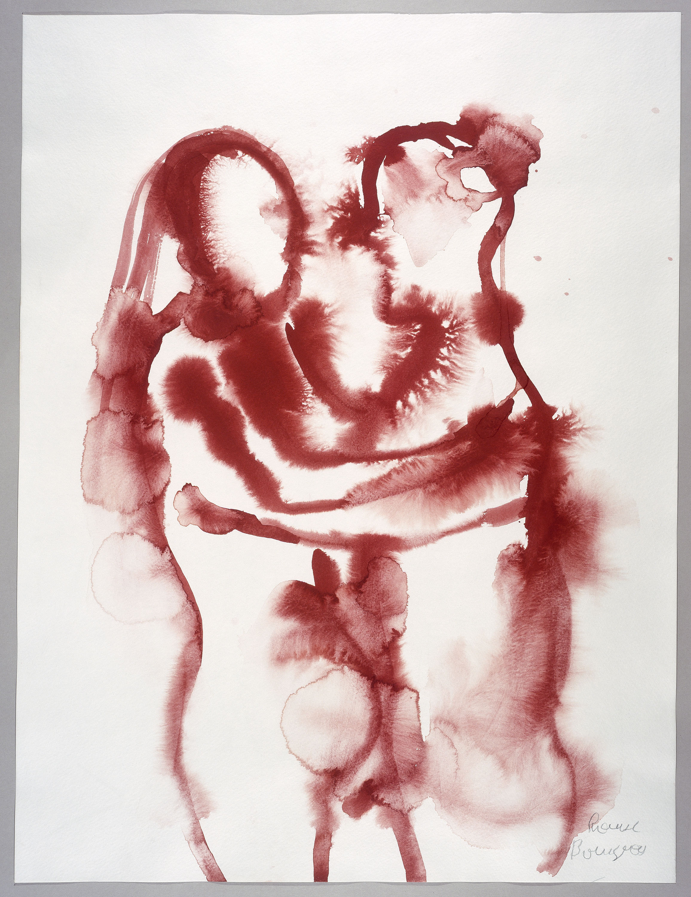 Self Portrait by Louise Bourgeois, 1990, Drypoint, etching, and