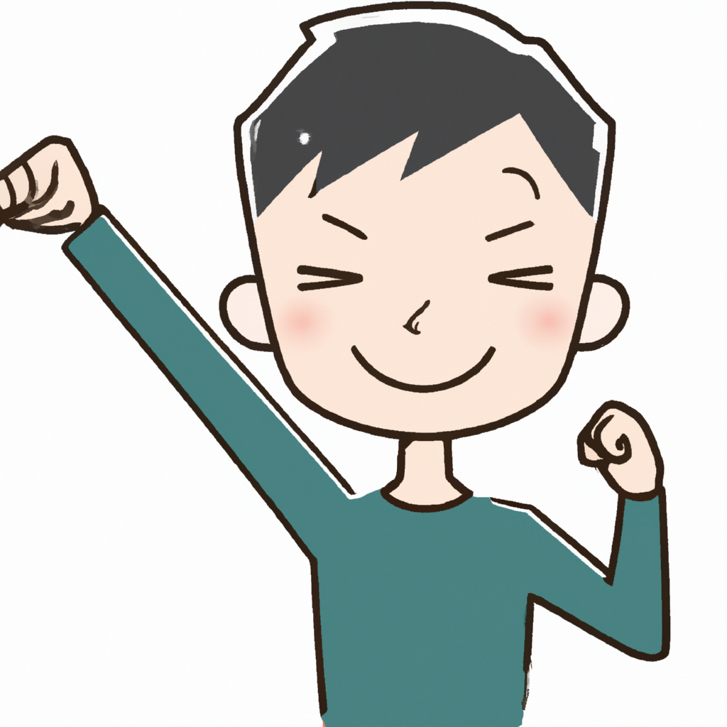 Standing healthy man image