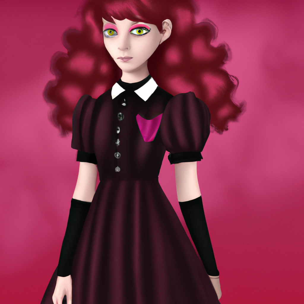 Female 18 school girl petite red hair