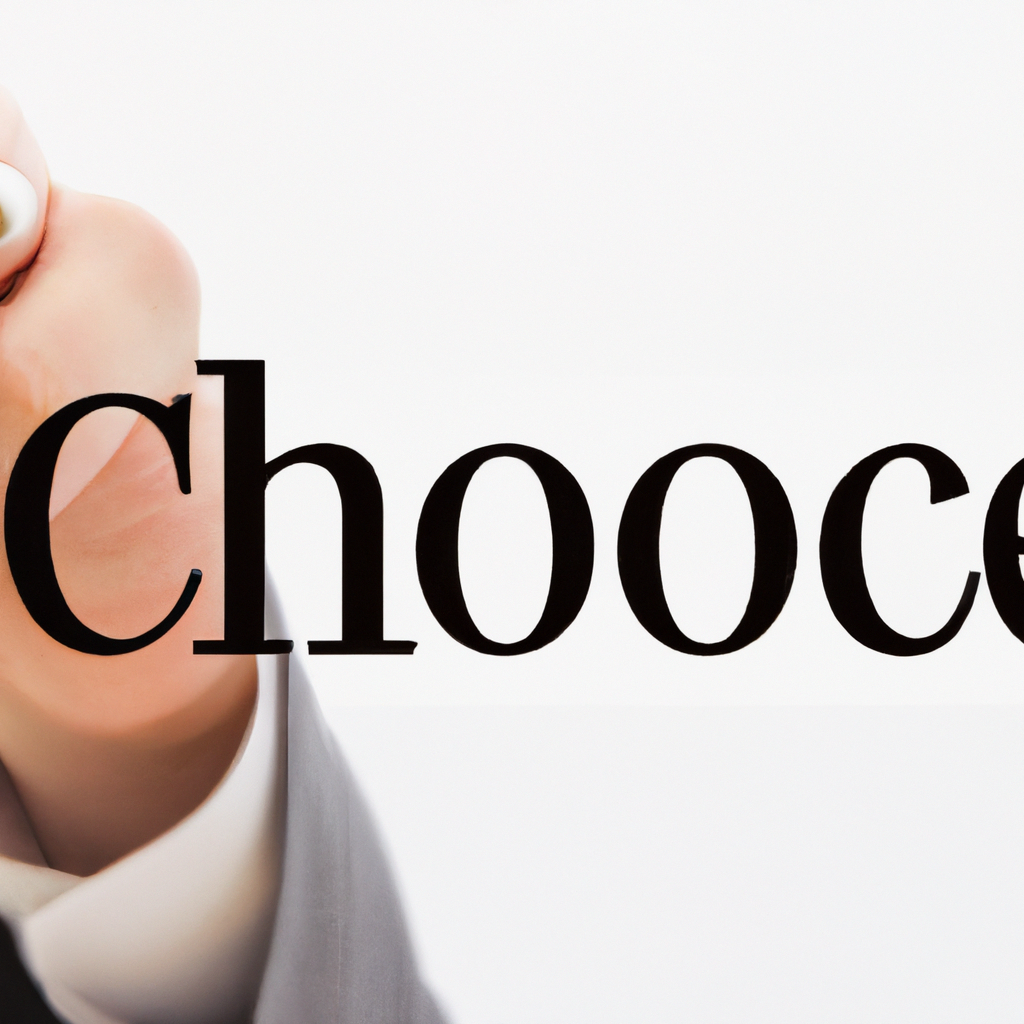 choice of worlds