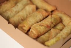 12 pack Beef Spring Rolls