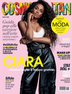 Ciara - Cosmopolitan Magazine (Italy) April 2019.