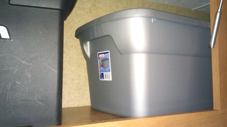 RV Lesson #3 : Get Bins and Totes
