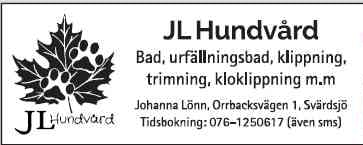 Banner for JL Hundvård