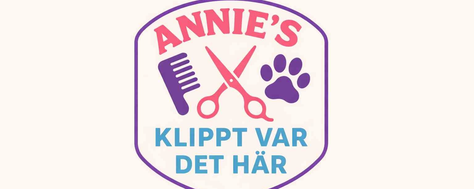 Banner of Annie's klippt var det här
