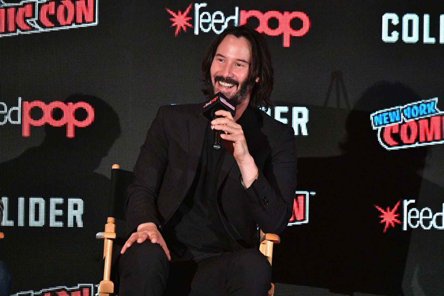 2017 New York Comic Con - Day 1 by Dia Dipasupil / Getty Images Entertainment keanu reeves photo