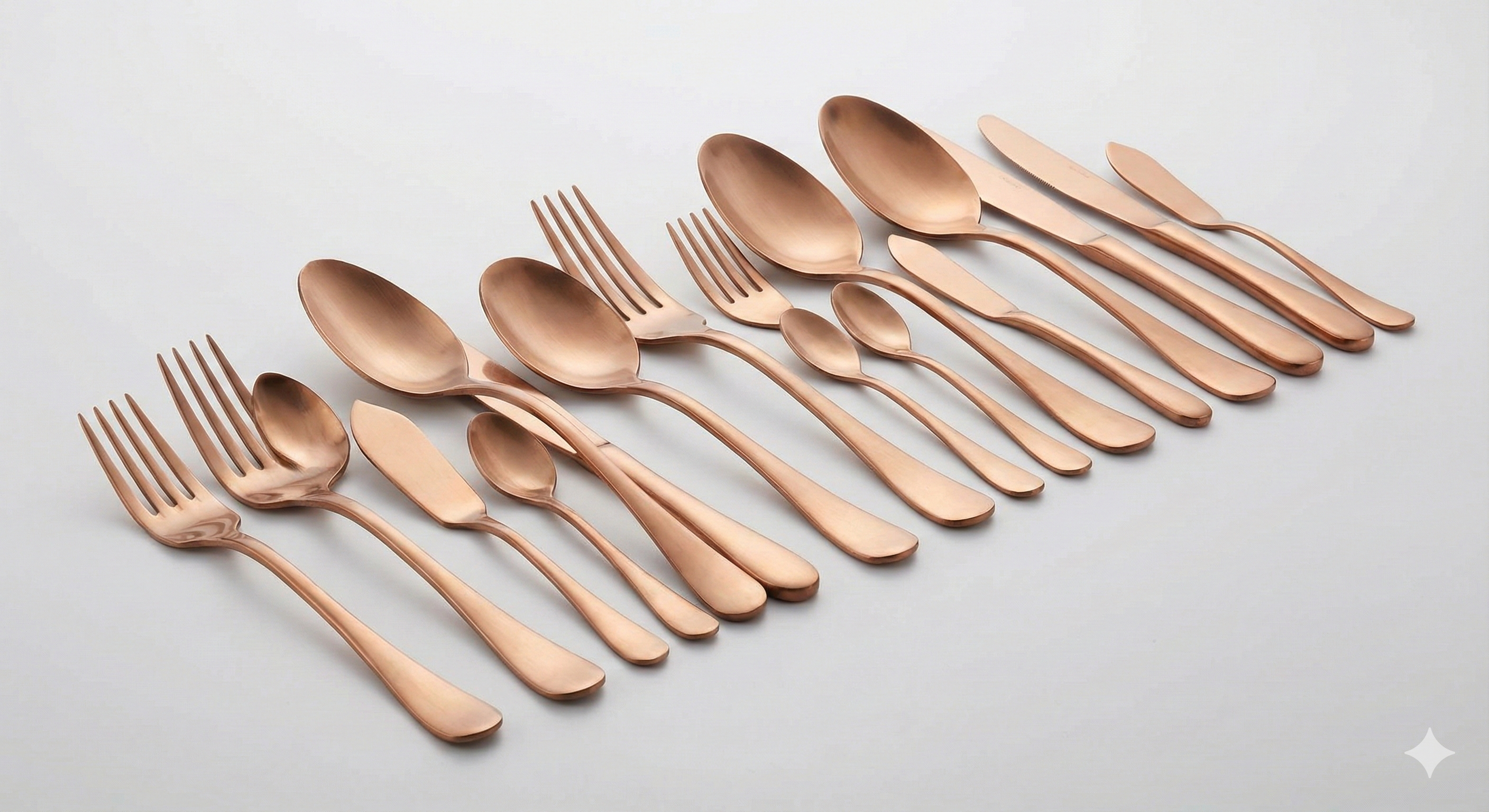Copper Spoons, Forks & Cutlery