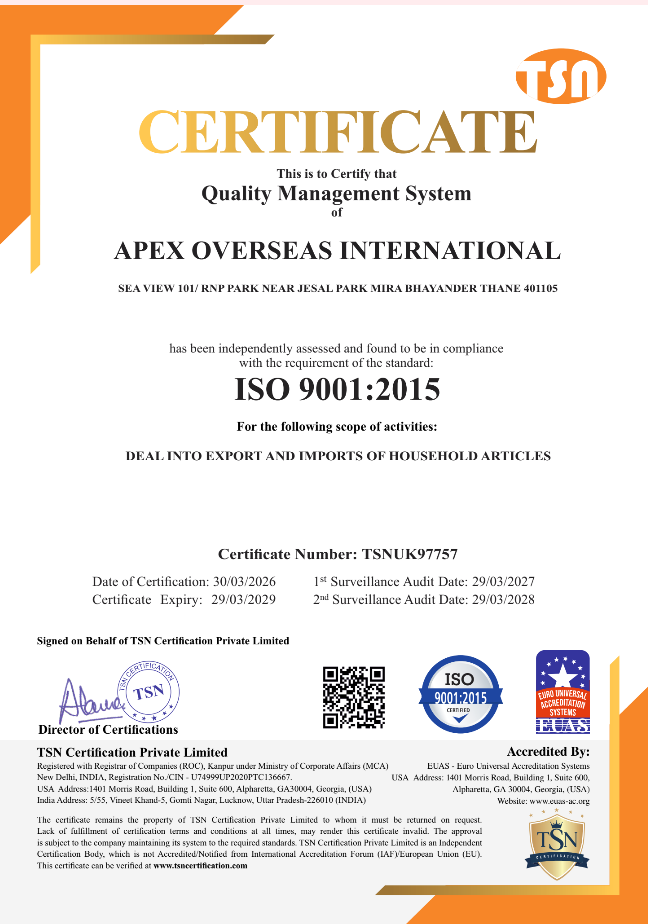 ISO CERTIFICATE  Image