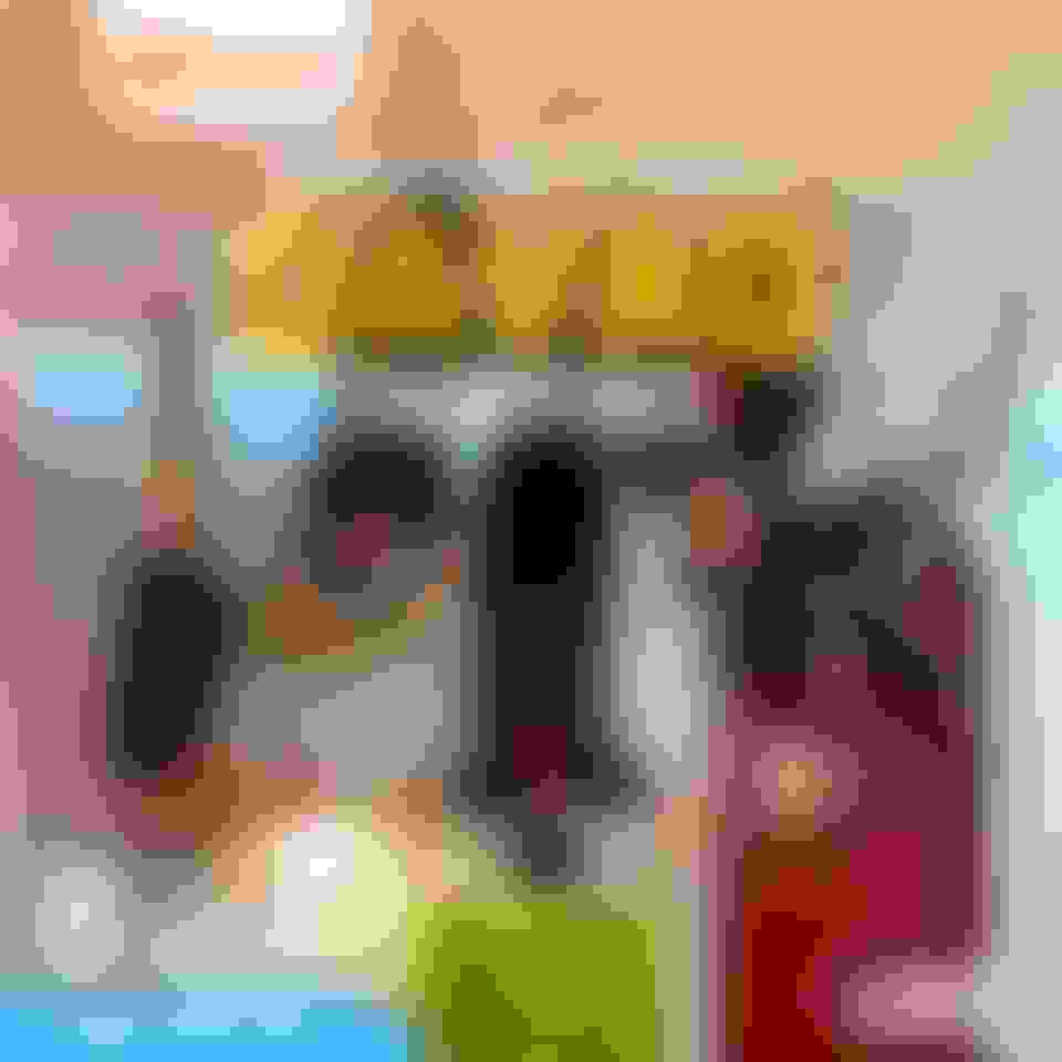 Visitors to Davao City's Upside Down Museum pose for fun and entertaining pictures.