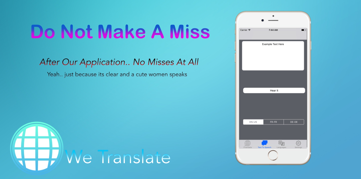We Translate : #1 Translation App with 90 languages , TEXT to speech ,in-app and admob - 4