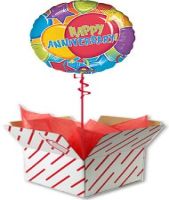 Happy Anniversary Glitter Balloon