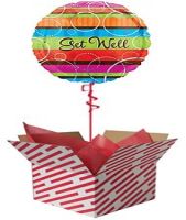 Colourful Get Well Balloon