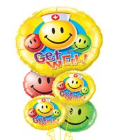 Get Well Balloons Bouquet