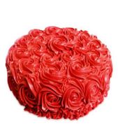 Red Rose Cake Half kg