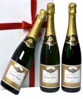 Trio Champagne Premier Cru as gift