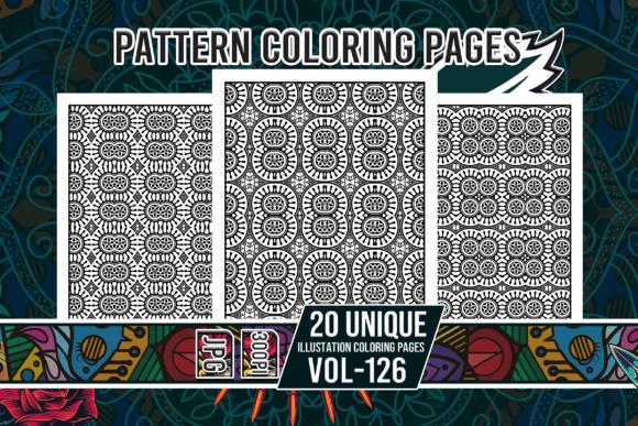 Pattern Coloring Pages Vol-126 Cover