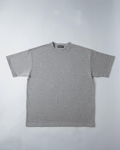 BIG TIME TEE HEATHER GREY