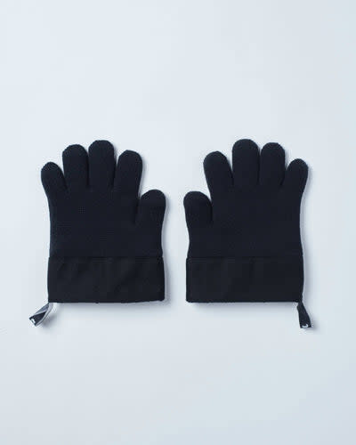 DOUBLE KNIT GLOVES BLACK Stove OUTDOOR GUILD MURACO 