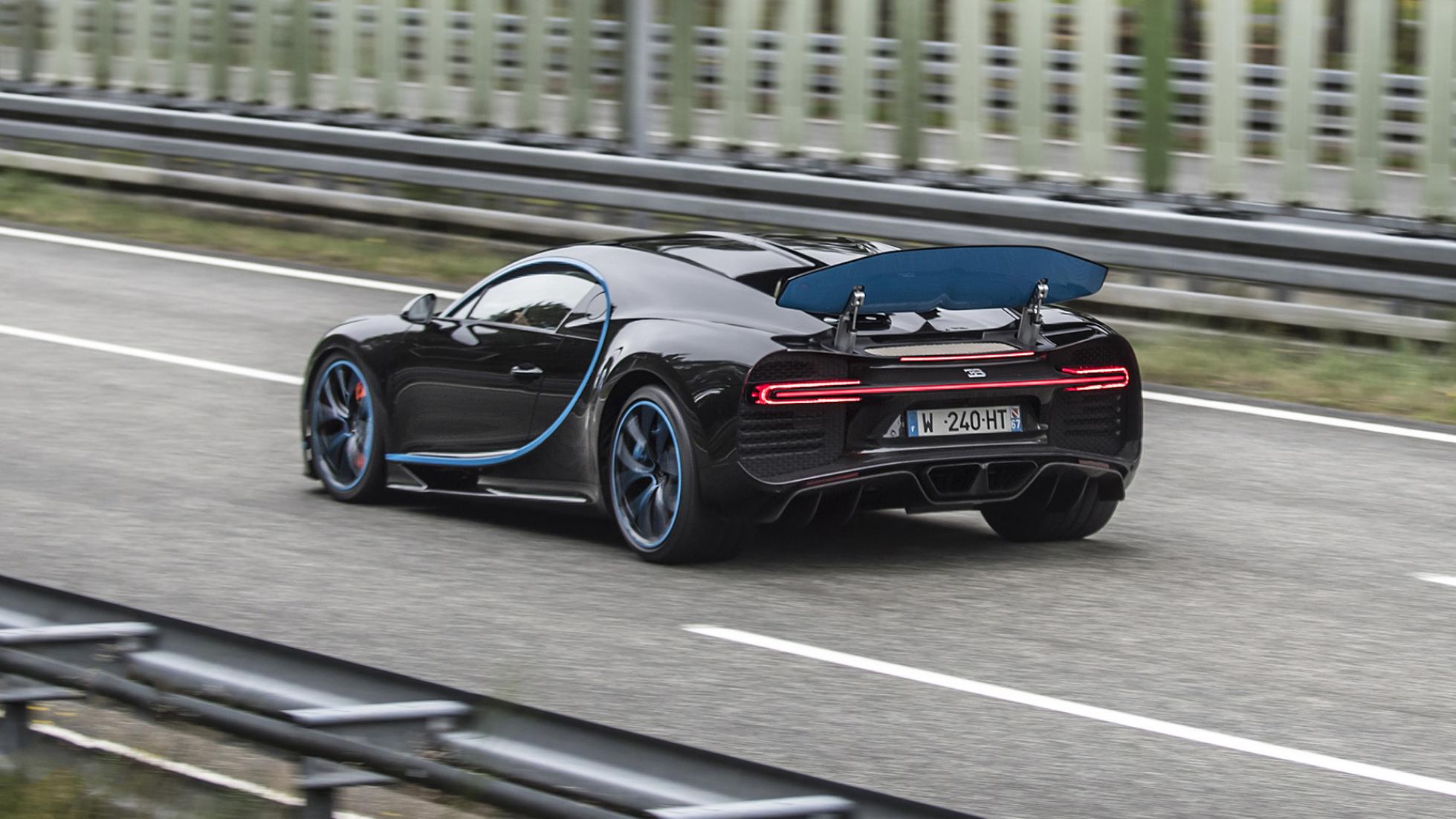 Consommation Bugatti Chiron à 400 Km/h
