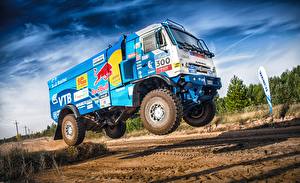 Обои КАМАЗ Грузовики Гонки 300 Silk Way,