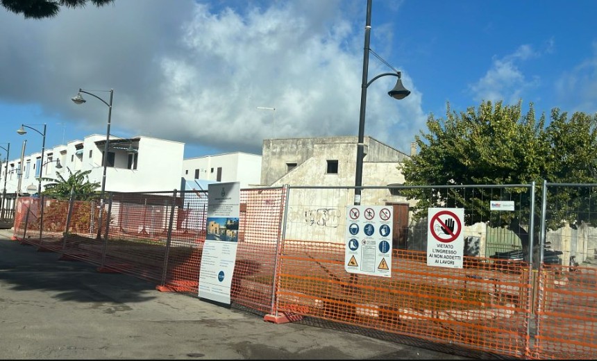 Torre dell'Orso iniziano i lavori di ristrutturazione della masseria