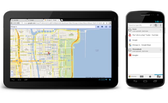 Chrome beta for Android