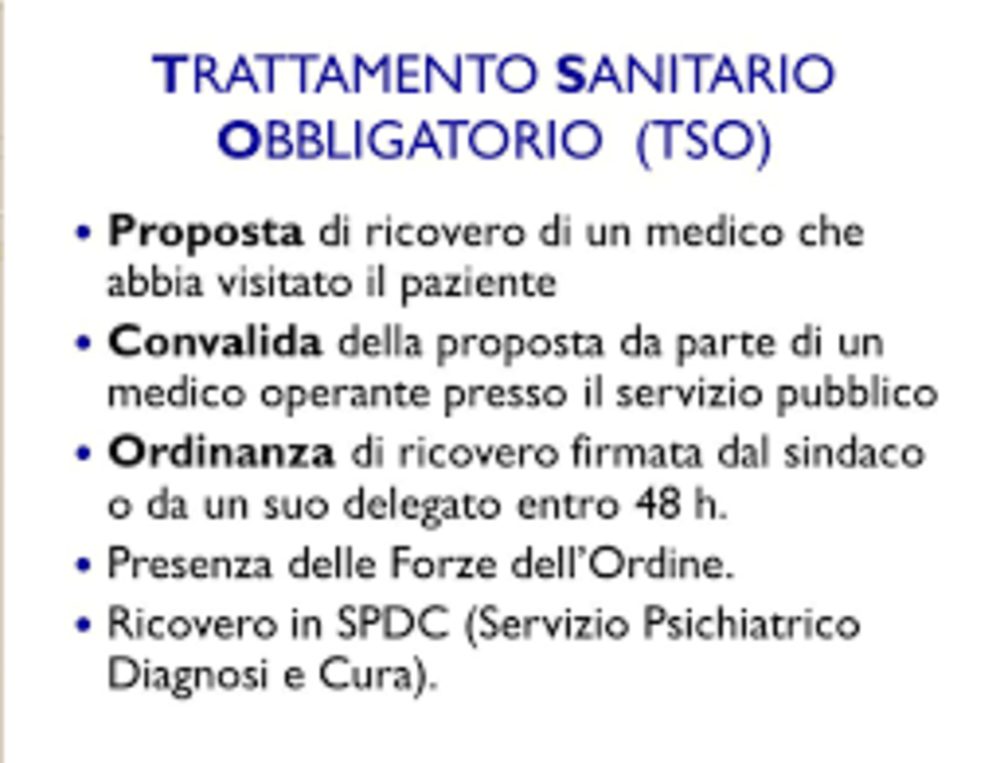 IL TRATTAMENTO SANITARIO OBBLIGATORIO, LA NORMATIVA DI RIFERIMENTO | Egregio Avvocato