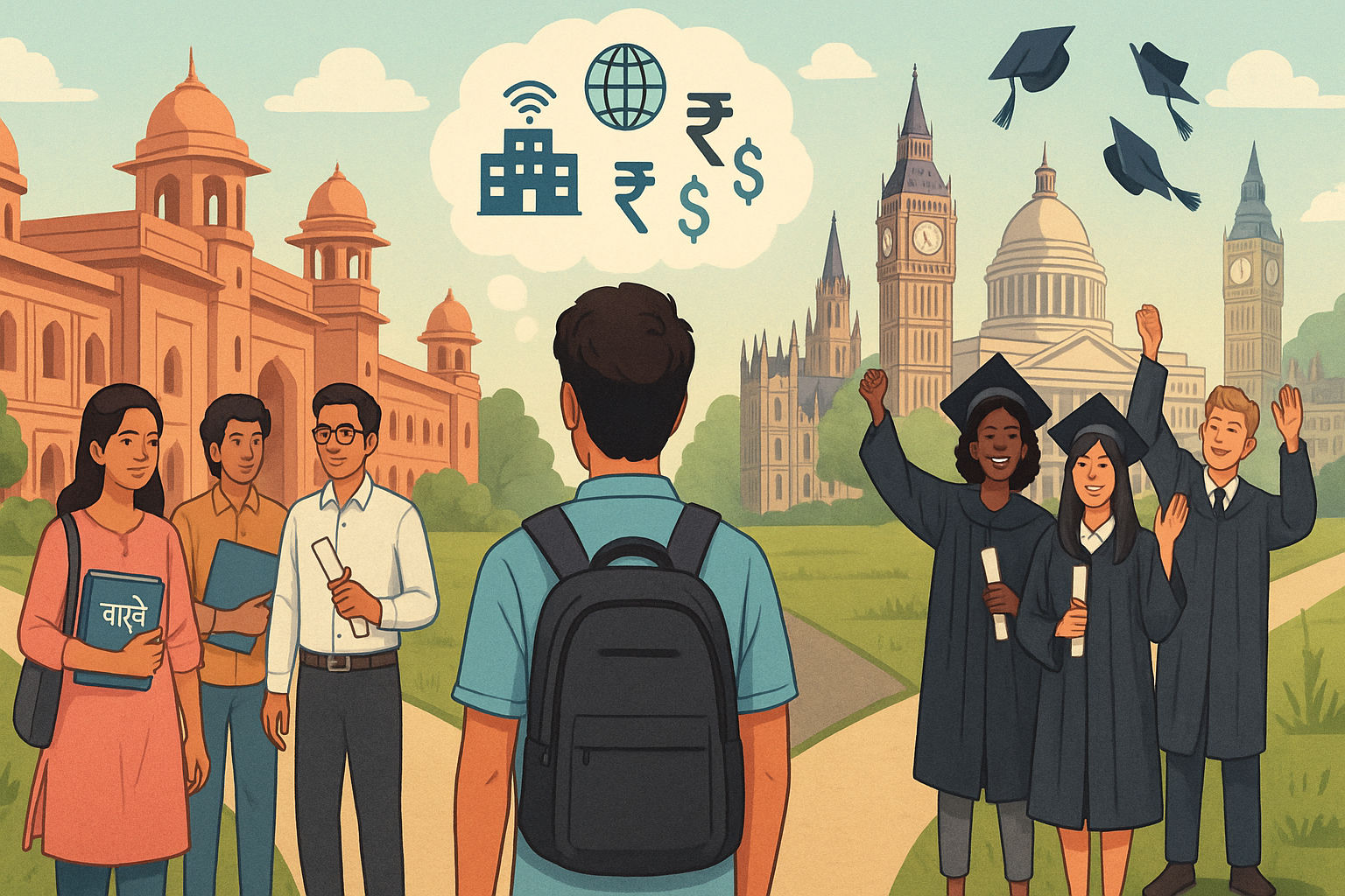 Study Abroad vs Study in India Decision