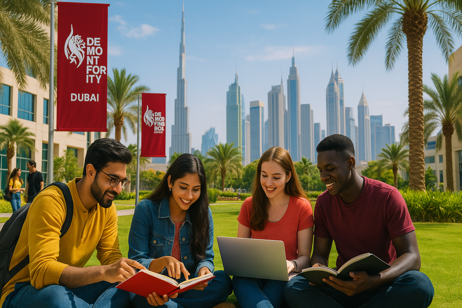De‑Montfort University Dubai Campus and Students