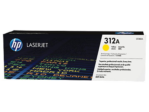 HP 312A Yellow Original LaserJet Toner Cartridge