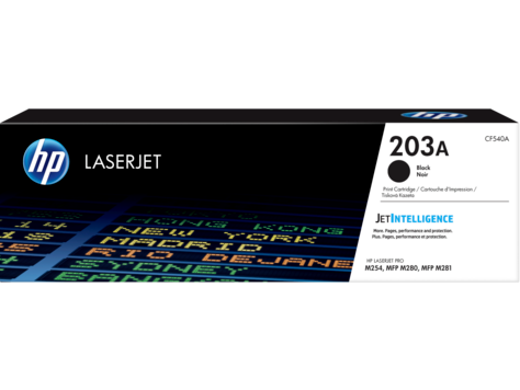 HP 203A Black Original LaserJet Toner Cartridge