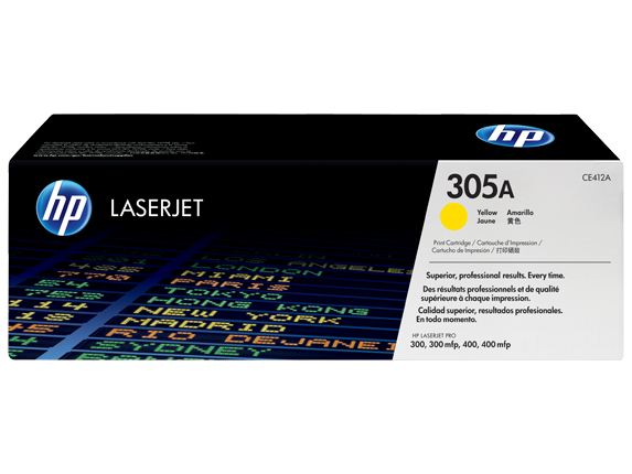 HP 305A Yellow Original LaserJet Toner Cartridge