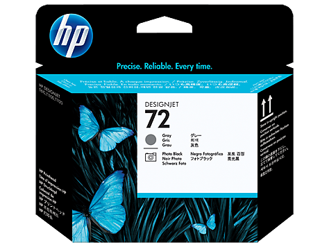 HP 72 Gray and Photo Black DesignJet Printhead