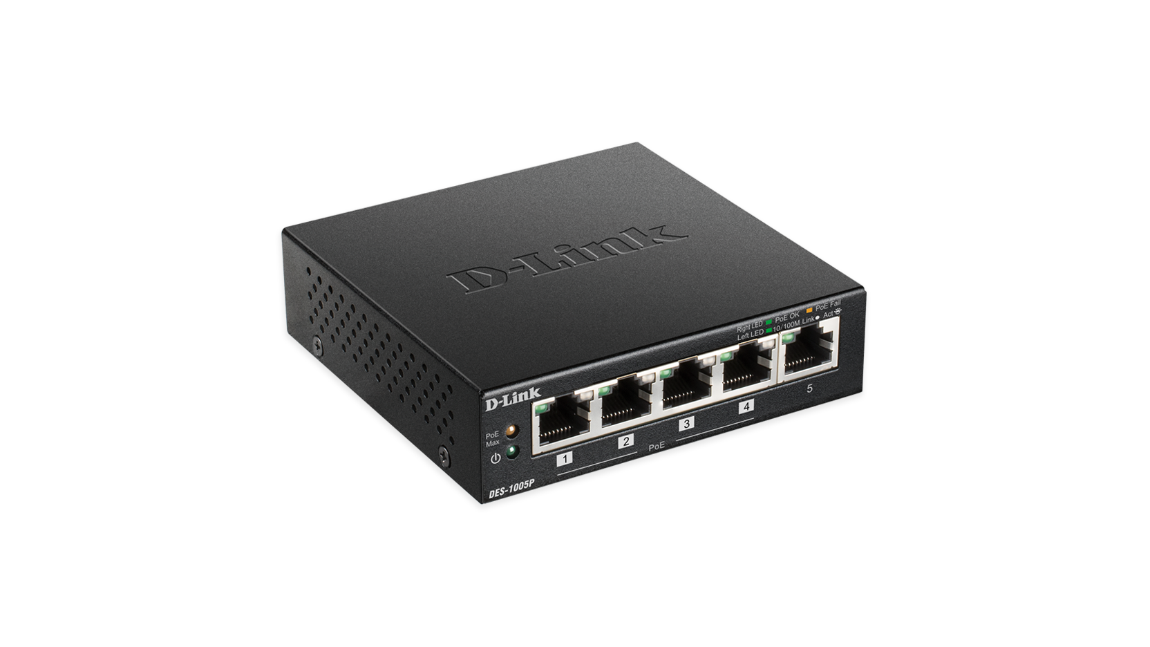 5-Port 10/100 Metal Desktop Switches