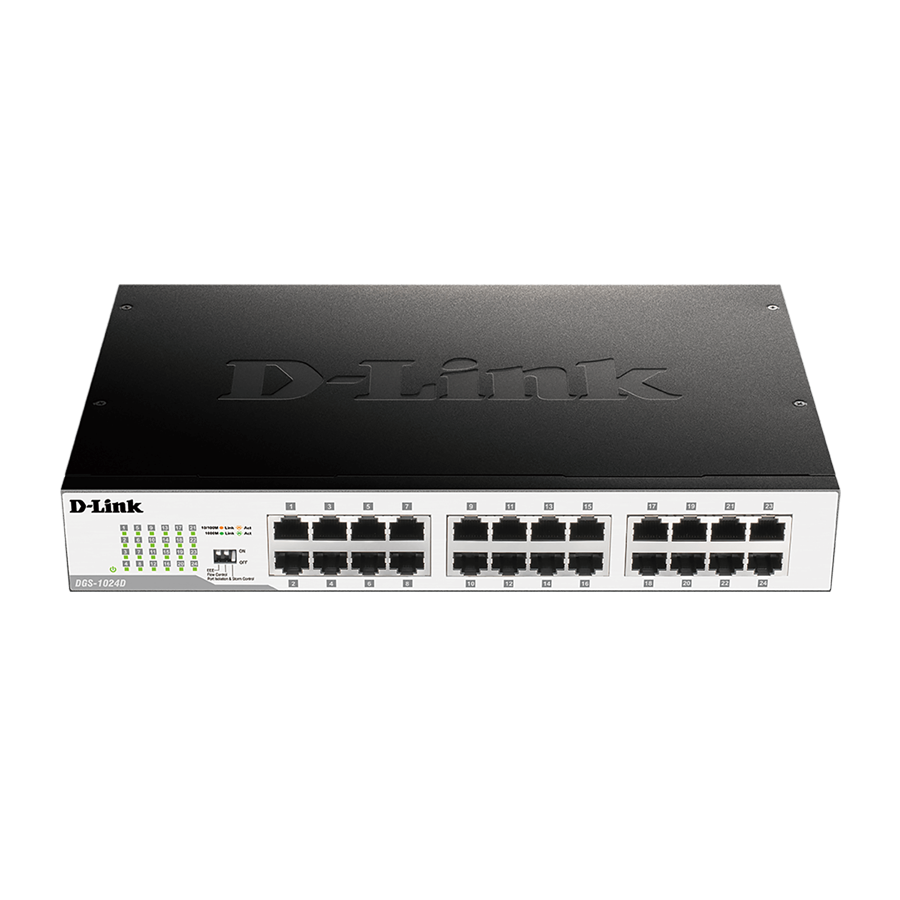 24-Port Gigabit Unmanaged Desktop Switch
