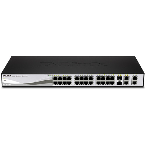 Web Smart 24-Port 10/100 PoE Switch,
