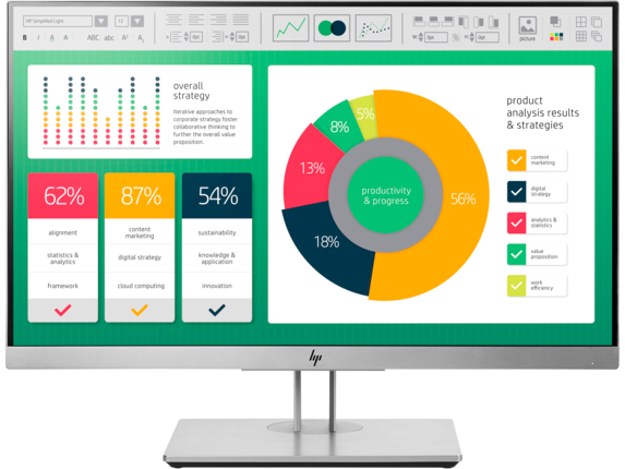 HP V221 - 21.45' Inches  FHD  Monitor