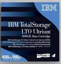 IBM LTO 4 Tape 800GB/1600GB (95P4436/95P4278)