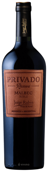 Vinho Privado Reserva Malbec Roble 750ml