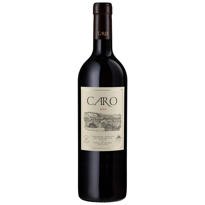 Vinho Argentino Caro Malbec - Carbenet Sauvignon 750ml