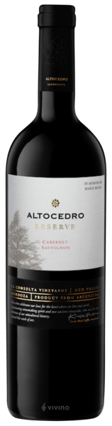 Vinho Altocedro Reserva Cabernet Sauvignon 750ml