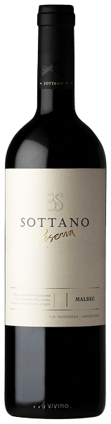 Vinho Sottano Malbec Reserva 750ml