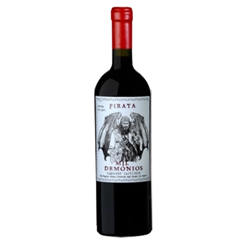 Vinho Sin Reglas Mil Demonios Pirata Cabernet Sauvignon 750ml