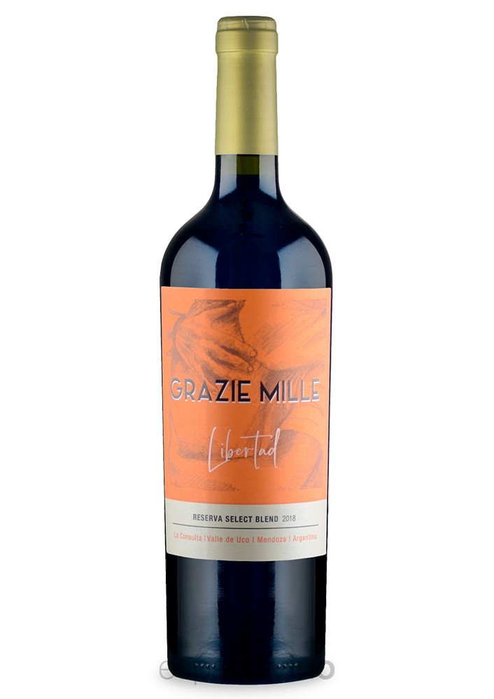 Vinho Grazie Mille Libertad Reserva Select Blend 750ml