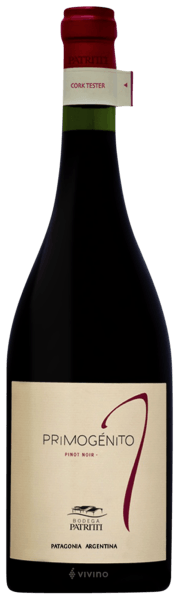 Vinho Patritti Primogénito Pinot Noir 750ml