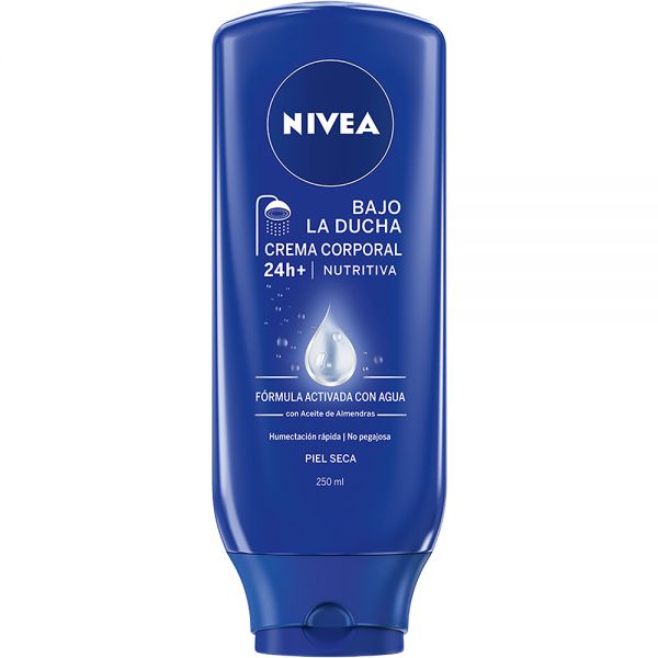 Creme Corporal Nivea Sob O Chuveiro Nutritivo - 250mL