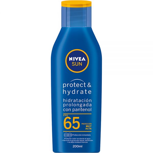 Protetor Solar Nivea Sun Protect&Hydrate FPS65 Loción Humectante x200ml