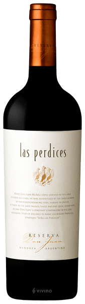 Vinho Las Perdices Don Juan Reserva 750ml